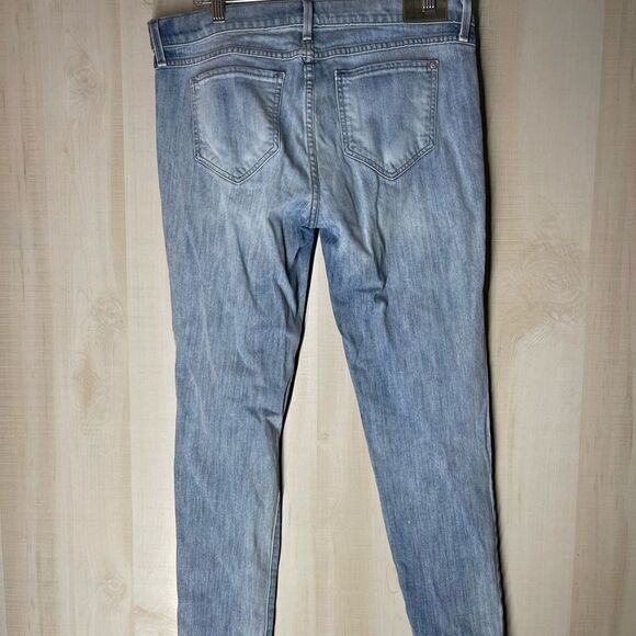 Wildfox Carmen low rise skinny distressed jeans, size 33 - Picture 8 of 14